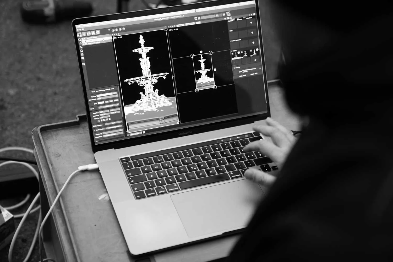 5th Season, by Structurals, for Geneva Lux, 2022 (work in progress 5)