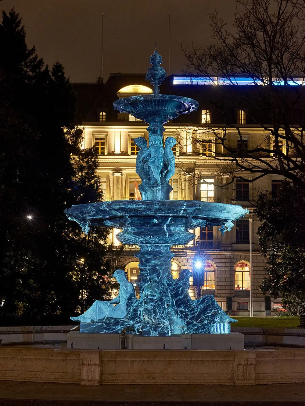 5th Season, by Structurals, for Geneva Lux, 2022 (installation view 1)