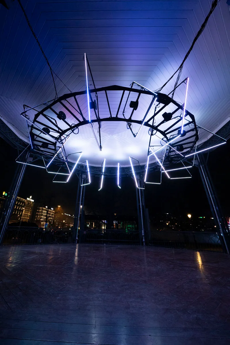 Eclosion: O.V.N.I, by Structurals, for Geneva Lux Festival, 2025 (installation view 23)